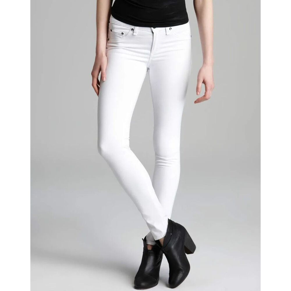 RAG & BONE Legging in Bright White Jeggings Jeans Size 28